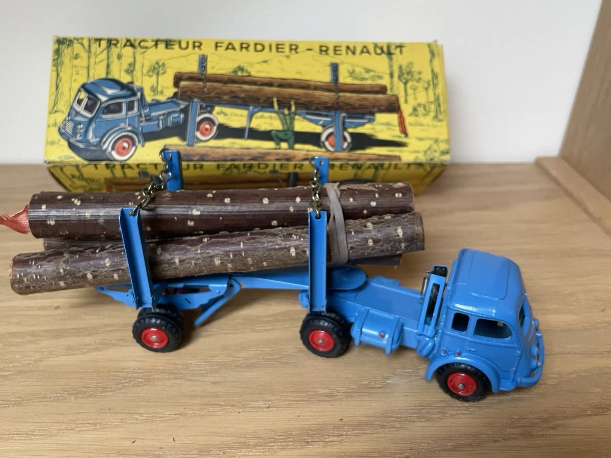 Ancien Tracteur Renault CIJ 211 Orange - Miniature Agricole Rare Pour Collection