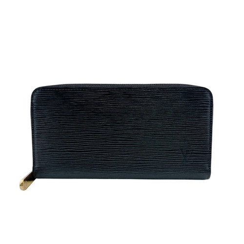 LOUIS VUITTON M68755 Zippy Wallet Round Zip Epi Leather Long Black GZl1inin