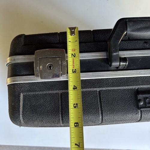 Vintage Platt Tool Case with Leather Tool Pallet 17”x13.5”x6” made in USA - Picture 22 of 24