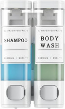 Shampoo and Conditioner Dispenser, Shower Soap Dispenser Wall Mounted, Shampoo