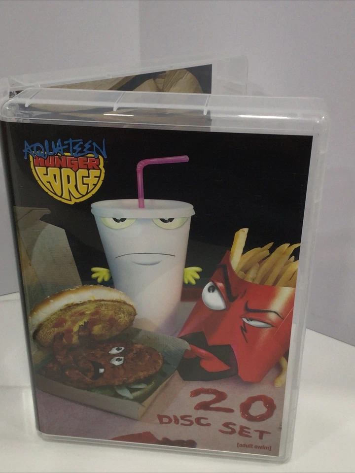 Aqua Teen Hunger Force Complete Collection 20 DVD Box Set Adult Swim VGC Sleeve - Image 2 of 4