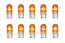 10 x WY5W MAXGEAR 12V 5W T10 Sockel W2,1x9,5d Blinkerbirnen Orange für Audi