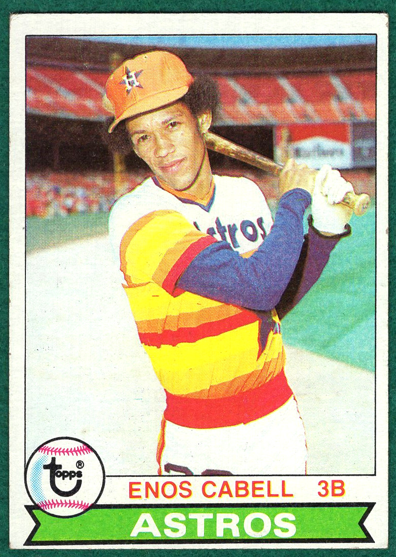 Enos Cabell - 1979 Topps #515 - Houston Astros Baseball Card