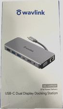 Wavlink WL-UHP509 87 W Power Delivery USB-C Dual Display Docking Station