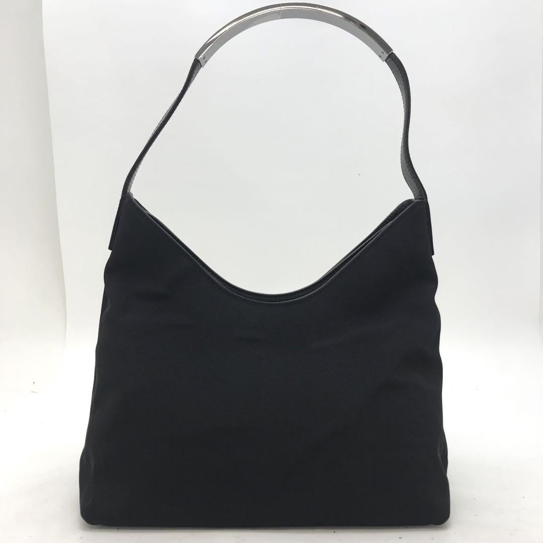 GUCCI Authentic Black PVC Shoulder Bag Model G0606848