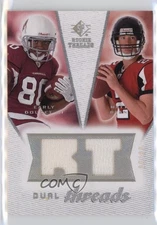 2008 SP Rookie Threads Dual RT Pattern /99 Early Doucet III Matt Ryan #DT-DR RC