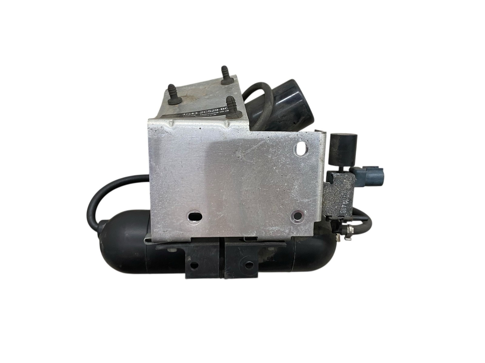 2009 Aston Martin Vantage Vacuum Pump W/ Tank & Bracket 4G43-2C529-BC