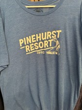 Pinehurst Golf Club T Shirt In Blue Size XXL....