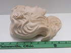 Fairy Face Bust Wall Pocket Plantar 10' Signed Handmade Plaster DW781 — photo 10