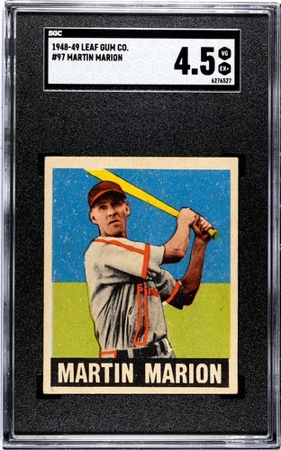 1948-49 Leaf Martin Marion #97 SGC 4.5