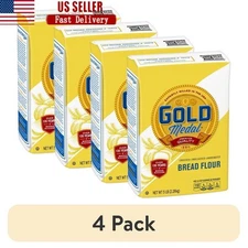 Premium Quality Unbleached Bread Flour 5lb Pack Ideal Baking Breads Rolls New