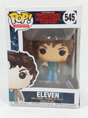 Funko Pop Eleven Street Clothes #545 Television Netflix Stranger Things Figure