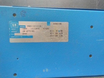 LH Research Model:IMB03-133/115 A1 P/N: 849028-008 (78-239-8.25) 227711