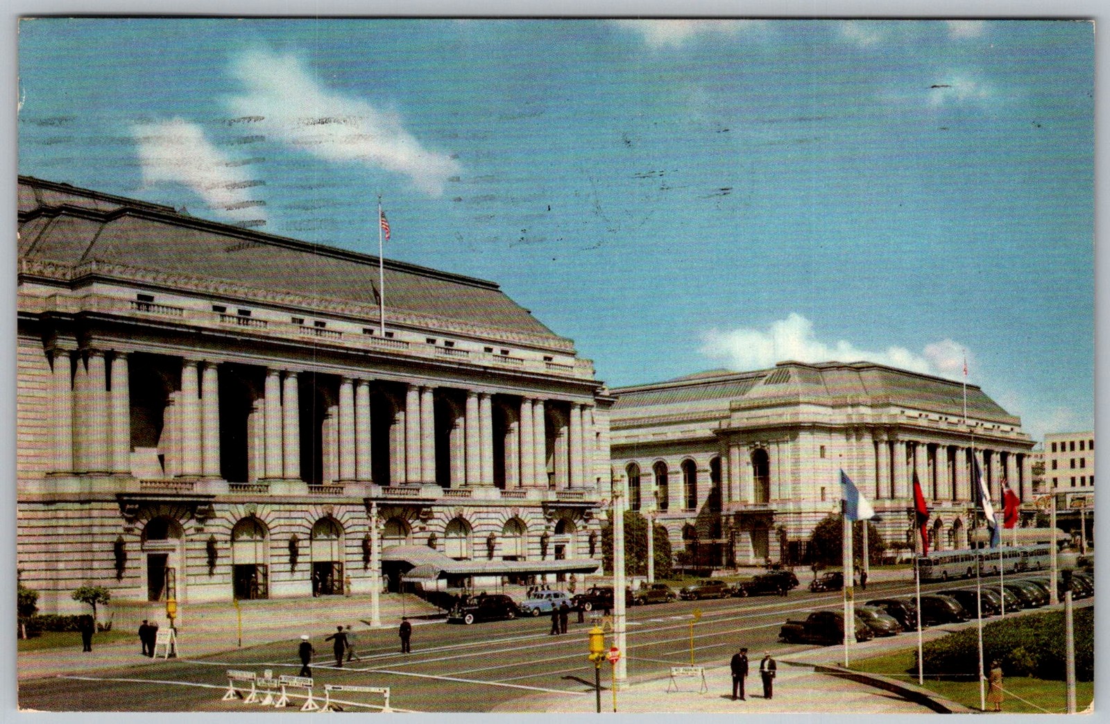 Vtg Postcard Opera House San Francisco, CA 1950s