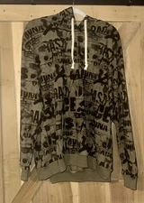 FORBUSITE Men's Hooded Graphic Sweatshirt Pullover Hoodie Forest Green XL