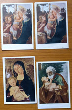 4 kolorowe obrazki świętych , Morus - Verlag Berlin , 1947
