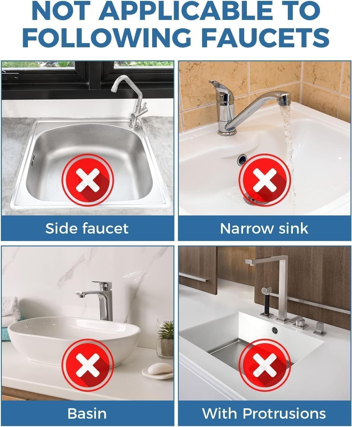 Silicone Faucet Drain Pad Drip Catcher Tray Kitchen Sink Splash Guard 14” Mat