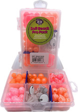 Tackle Soft Beads Pro Pack Clack/Sandy (Fishing Tackle)