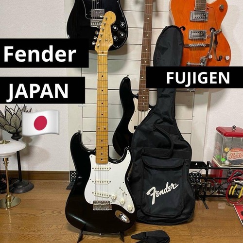 Fender Japan Strat Black Fujigen No.LG899