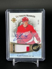 2022-23 Ultimate Collection Rookies /99 Elmer Soderblom Rookie Patch Auto RC