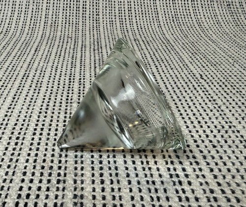 3 Stück Diamant Kegel Glas Teelicht Kerzenhalter mit Metallständer 5”, 3,75”, 2,5” - Bild 20 von 21