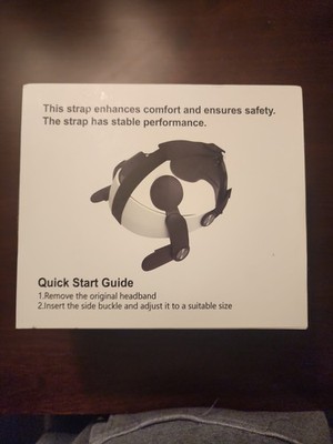 Elite Strap Compatible with Meta Quest 2 Adjustable VR Head Strap Comfort