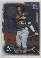 2016 Bowman Chrome Prospects Franklin Barreto #BCP160 fm0