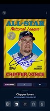 Topps Bunt Midsummer Classic 23 Chipper Jones 1988 Signature Super Rare DIGITAL