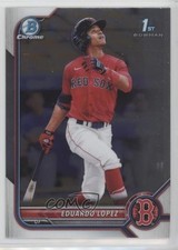 2022 Bowman Chrome Prospects Eduardo Lopez #BCP-134 0kv2