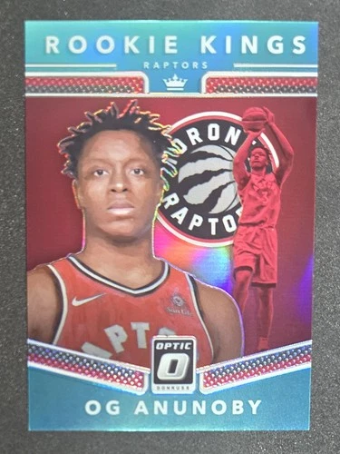 2017-18 Donruss Optic Rookie Kings Aqua Holo #23 OG Anunoby RC - /25