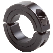 CLIMAX METAL PRODUCTS 2C-218 Shaft Collar,Clamp,2Pc,2-3/16 In,Steel 29NY03