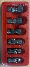 Snap-On Tools 206AFSA 3/8 6pt SAE Flank Drive Shallow Universal Socket Set