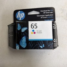 HP 65 Color Ink Cartridge 65 N9K01AN NEW GENUINE-SEALED Expired
