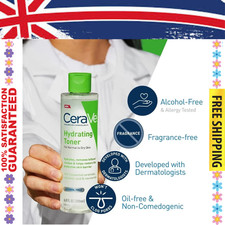CeraVe Hydrating Toner for Face Non-Alcoholic with Hyaluronic Acid, 200 ml