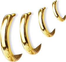 Small Gold Huggie Hoop Earrings Set for Women 14K Gold Plated Hypoallergenic Lig