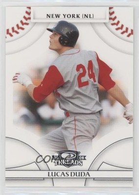 2008 Donruss Threads Lucas Duda #73 9u0
