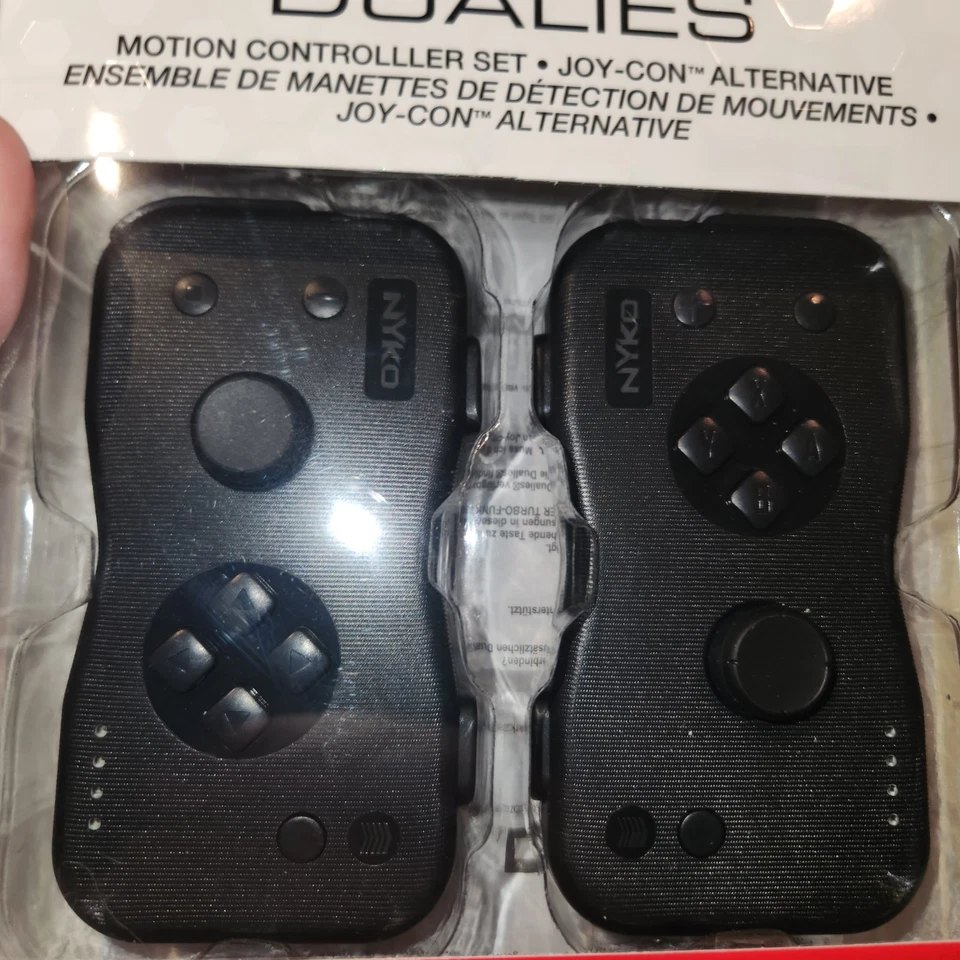 NEW 2- Pack Nyko Dualies Motion Controllers for Nintendo Switch - Black - Image 3 of 4