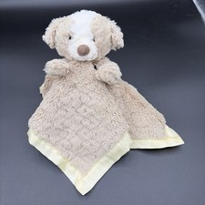 Mary Meyer Brown Cream Puppy Dog 13 Plush Lovey Security Blanket Baby