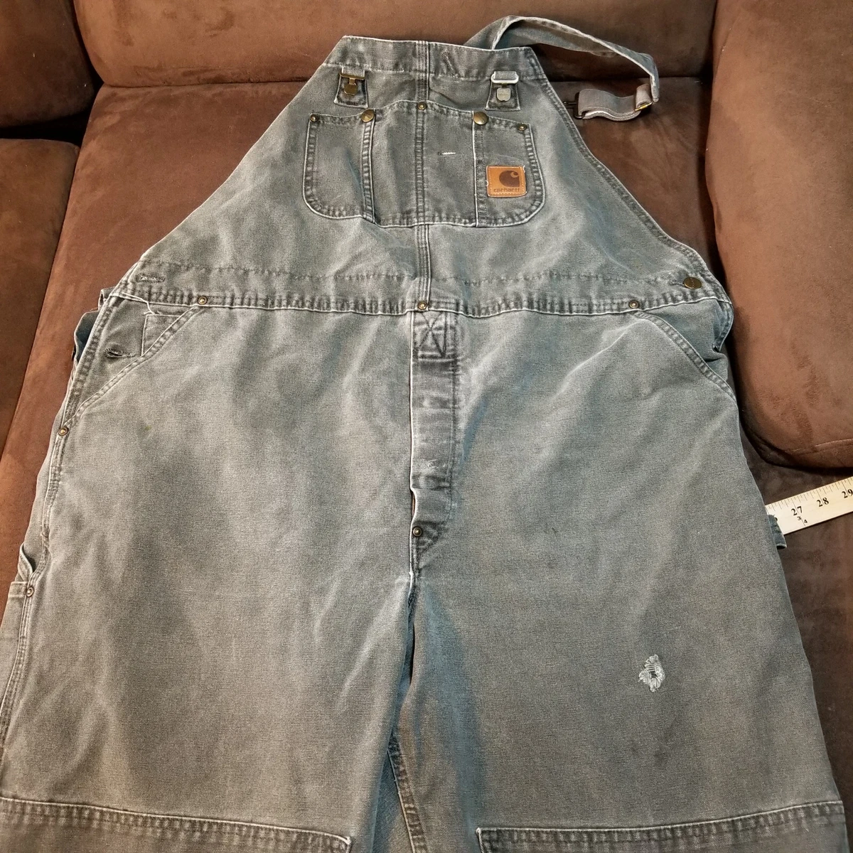 carhartt mens overalls shorts