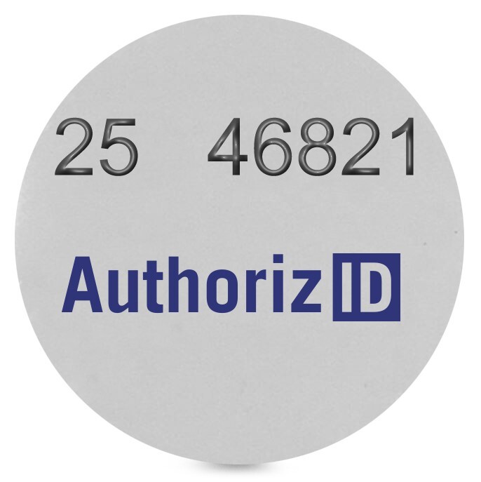 5 Keri® MS Format Compatible Adhesive Tags White Works W/ MS-3000X, MS-5000