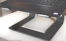 Fully Ergonomic Sturdy Aluminum Laptop/Notebook Stand. Use with All Devices