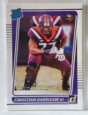 2021 Donruss #340 Christian Darrisaw RR RC Minnesota Vikings