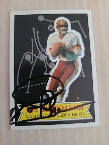 AUTOGRAPHED 1984 TOPPS #12 JOE THEISMANN FOOTBALL STARS COLLECTOR'S EDITION - Picture 2 of 3