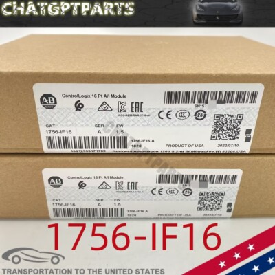 Allen-Bradley 1756-IF16 NEW 1756IF16 SERA ControlLogix 16Pt Input Module TX 2022