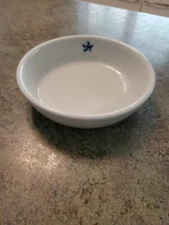 RARE Vtg Original WWII Japanese Imperial Army Star Stoneware Mess Hall Rice Bowl