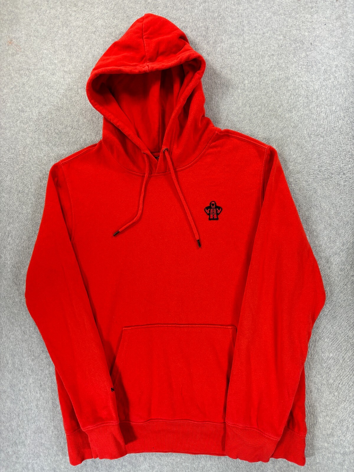 The North Face Men's Half Dome Logo Hoodie Sweatshirt - Large in Orange Red  