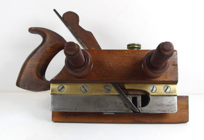 19thC Antique Casey & Co Ca. 1847-80 Toted Screw Arm Plow Plough Plane Inv#RM03