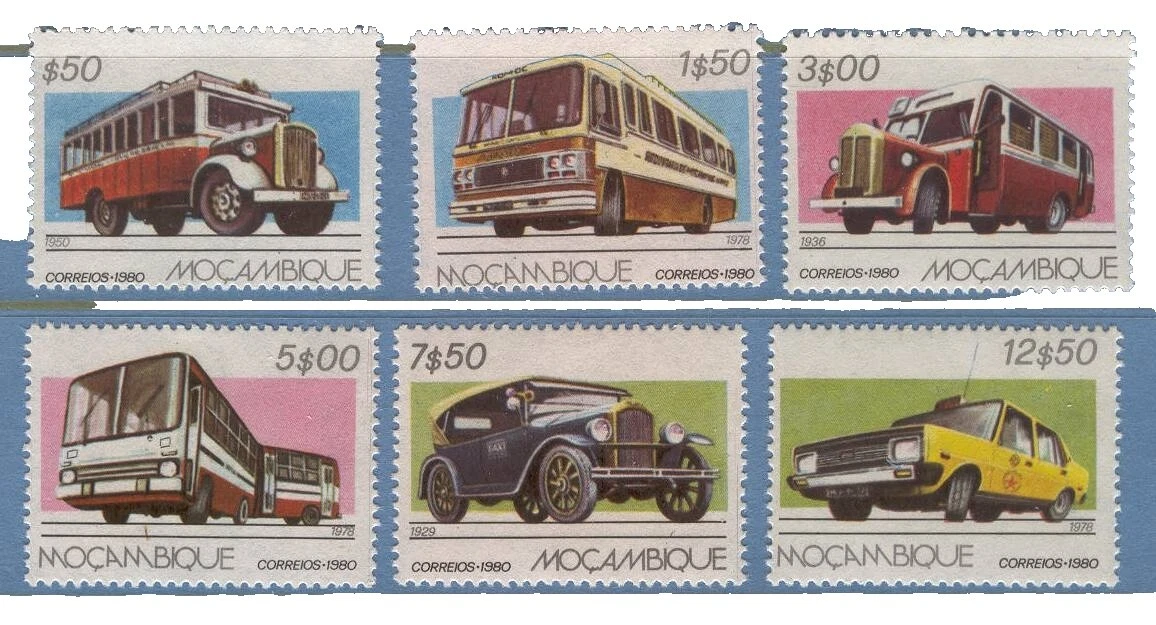 Mint Never Hinged/MNH Cars African Stamps