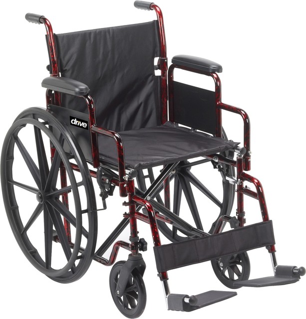 Drive Medical Rebel Lightweight Wheelchair Red 300 lbs Capacity by Drive Medical eBay
