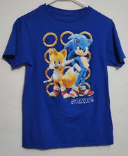 Sonic The Hedgehog 2 Graphic Print Boys XL Short-Sleeve T-Shirt